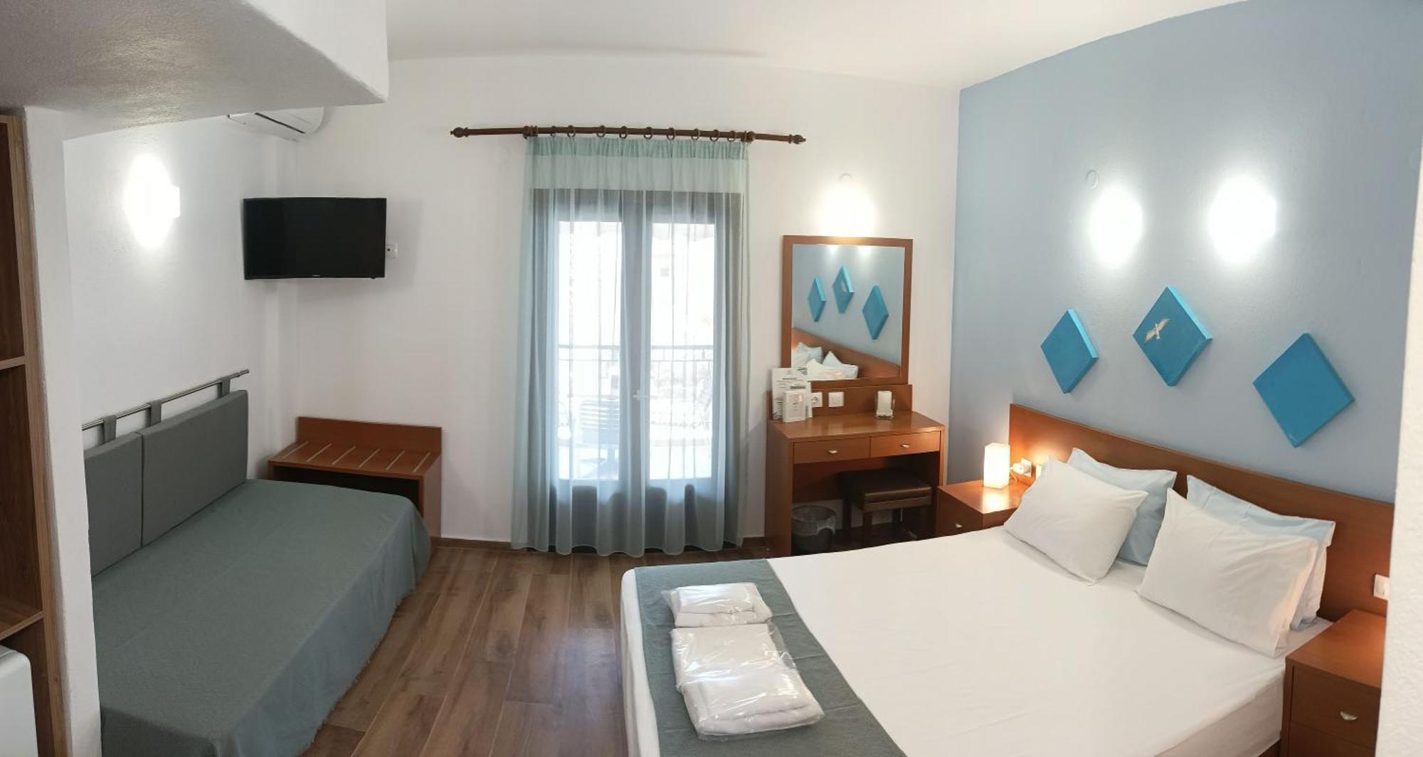 Hotel Glaros Blue Neos Marmaras Exteriér fotografie